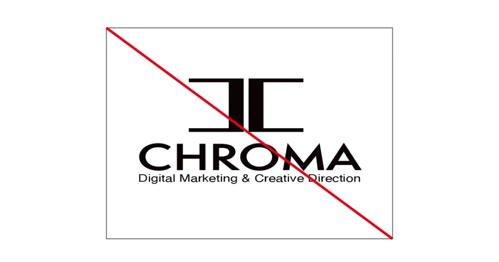 ロゴの比率変更イメージ