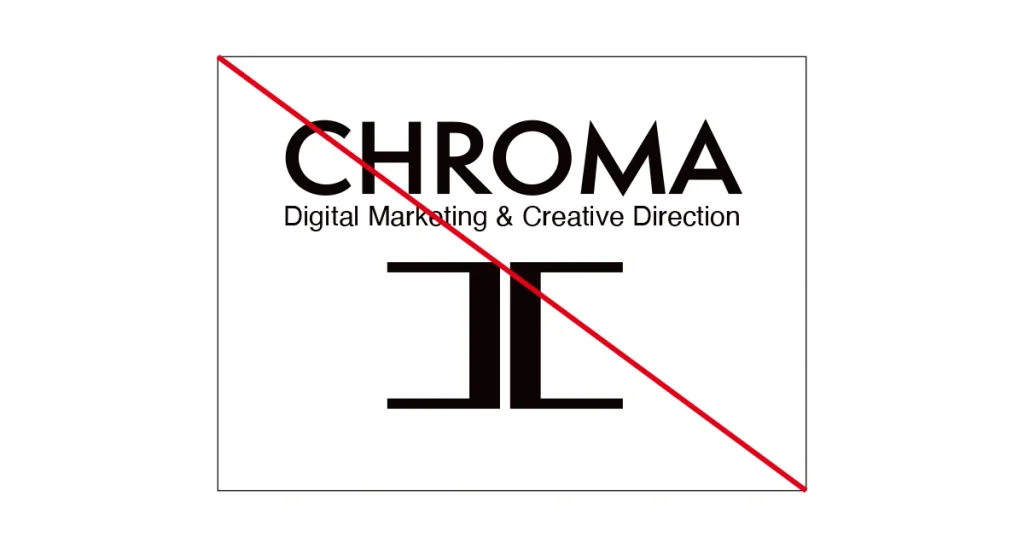 ロゴ組の変更イメージ