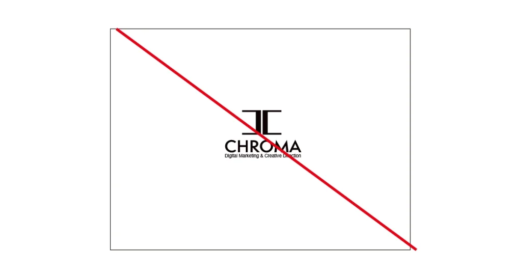 ロゴの指定サイズ以下での使用イメージ