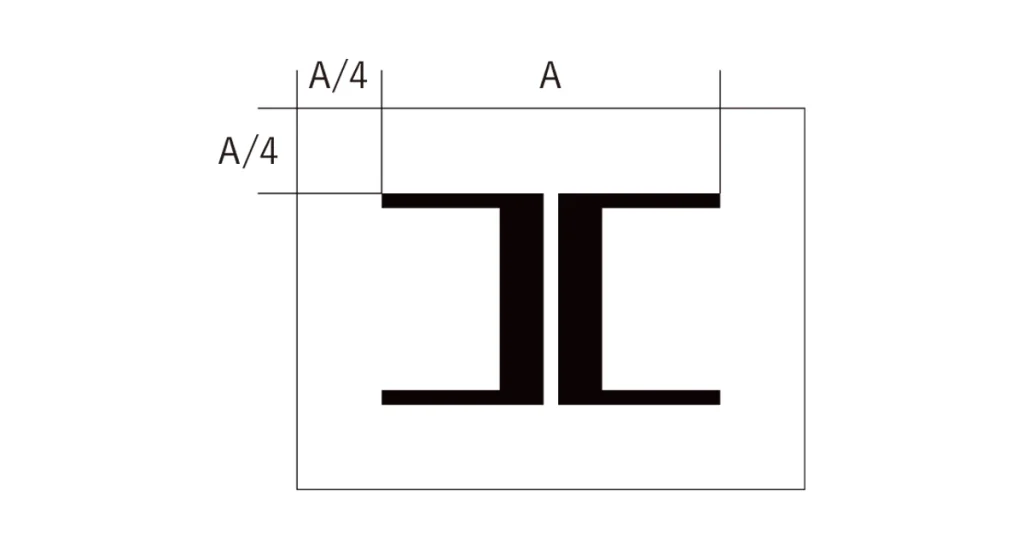 シンボルマークの保護エリア