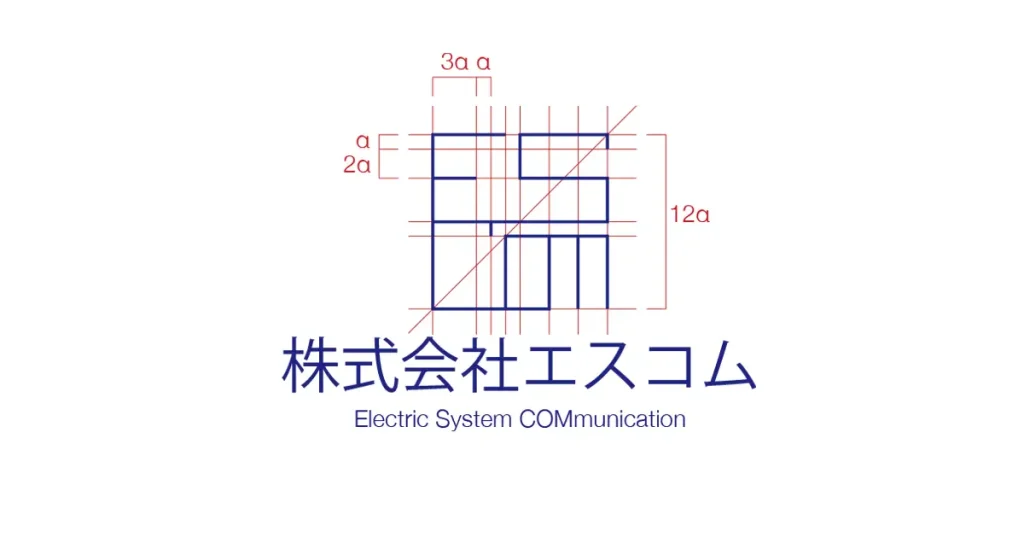 株式会社エスコムのセカンドロゴデザイン