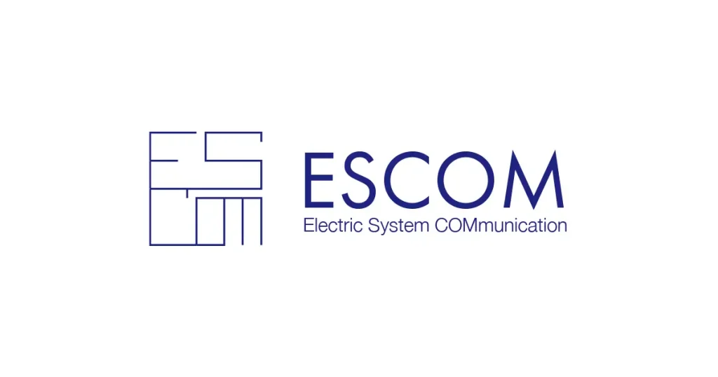 株式会社エスコムのセカンドロゴ横組み2