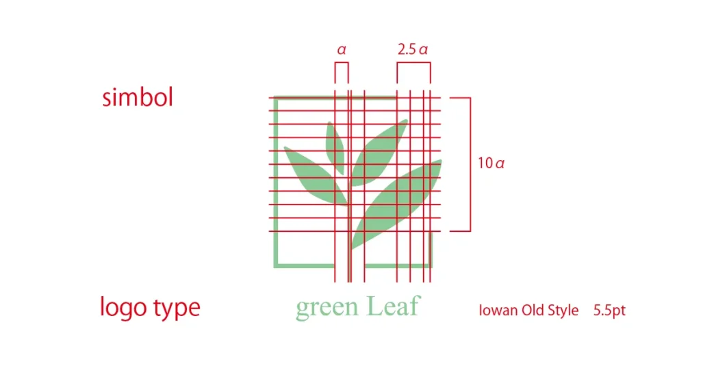 リーフ薬局ロゴデザイン